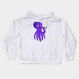 Octopus Fishing Fishing hook Kids Hoodie